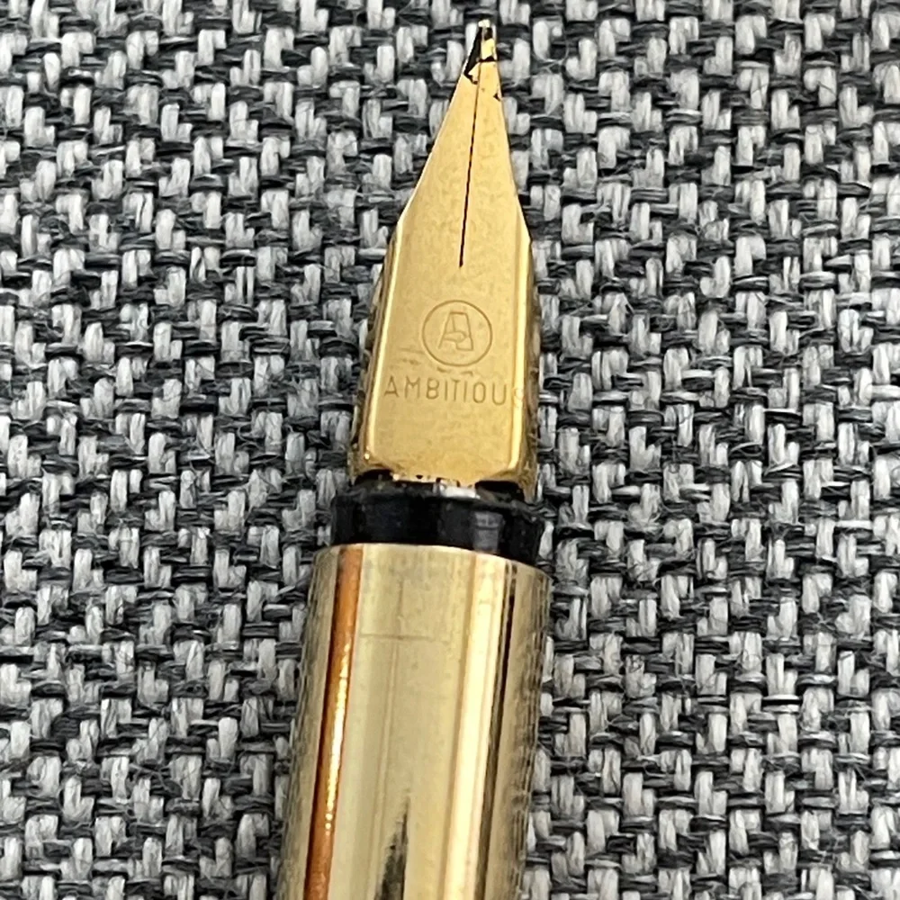 Vintage Cruiser Gold Plated Fountain Pen & Ball Pen Set
